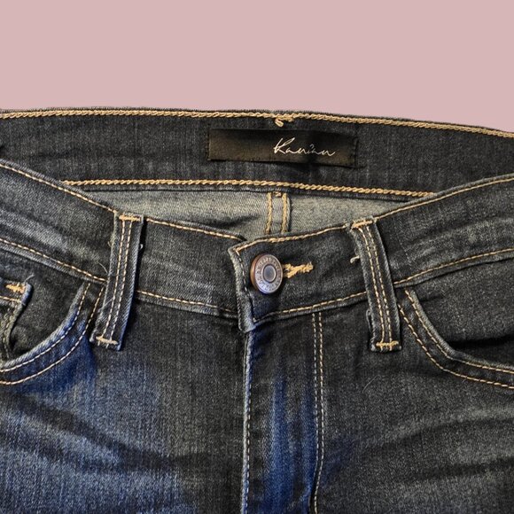 KANCAN Jeans Women's size 25 Estilo Stretch Skinny Blue EUC - Picture 6 of 6